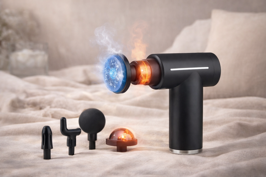 Mini Percussion Massage Gun – Hot & Cold Muscle Relief