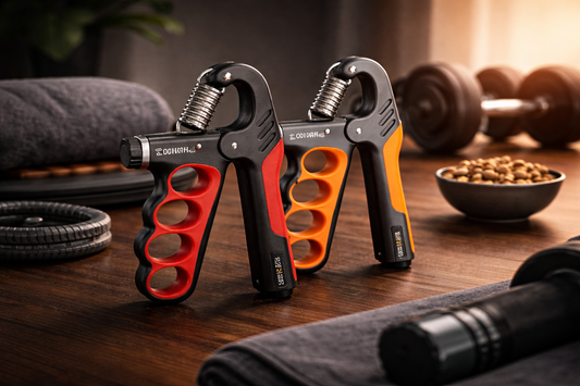 Adjustable Hand Grip Strengthener (5–100 kg) – Forearm & Finger Training Tool