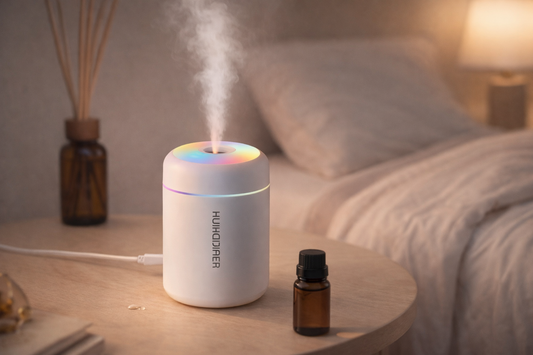 Mini Aroma Humidifier – USB Essential Oil Diffuser