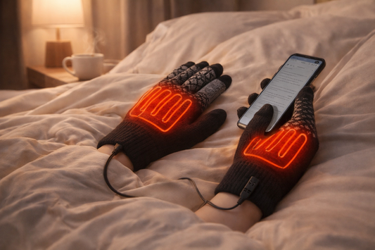 Electric Heated Gloves – Touchscreen Thermal Hand Warmers